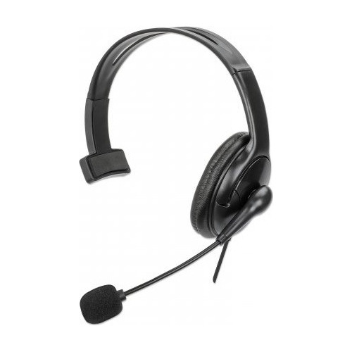 Auriculares Manhattan Monoaurales, Con Micrófono, Usb-a /vc