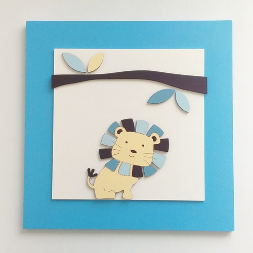 Imagen 10 de 10 de Cuadros Infantiles Selva Y Bosque - Decoración Infantil