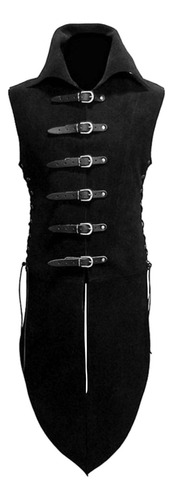 Chaleco De Cosplay Medieval, Chaleco Con Cordones, Disfraz