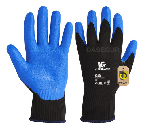 Guantes G40 Nitrilo Azul Multipropósito | Pack X 3 Pares