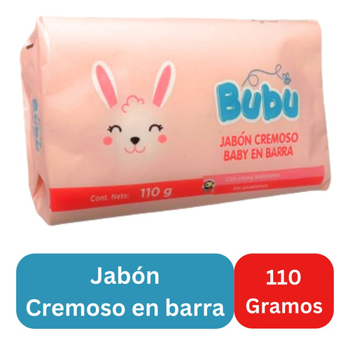 Jabón Cremoso Baby Barra 110gr - g a $44