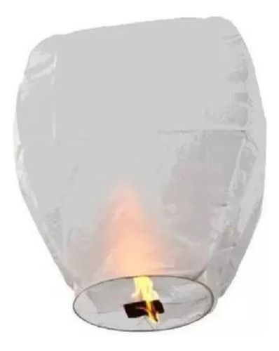 30 Globos De Cantoya Blancos Para Fiestas Globo Del Deseo Color Blanco Globo De Cantoya