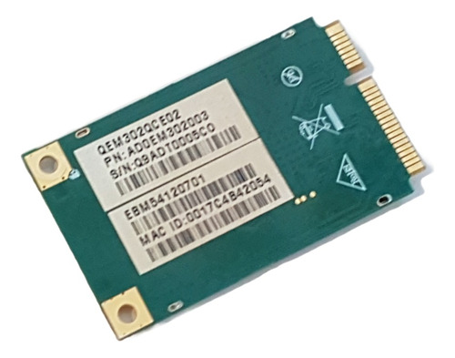 Placa Wireless Para O Notebook LG R480 R460 Ebm54120701