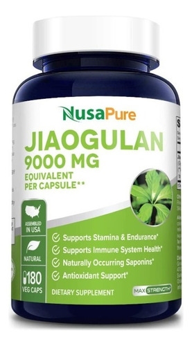 Jiaogulan 9000 Mg | 180 Uds