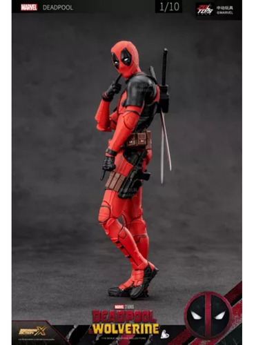 // Figura De Ação Original X-m Deadpool E Wolverine