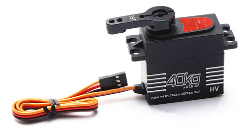 Servo Para Carro Rc De 40 Kg Digital Metal Gear Large Waterp