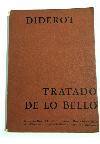 Tratado De Lo Bello Diderot