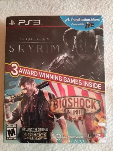 The Elder Scrolls V & Bioshock Infinite Combo Pack Ps3 (Usado)