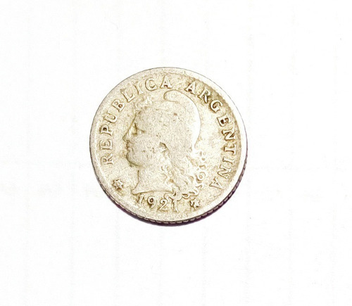 Moneda Argentina 5 Centavos 1921 (km# 34)
