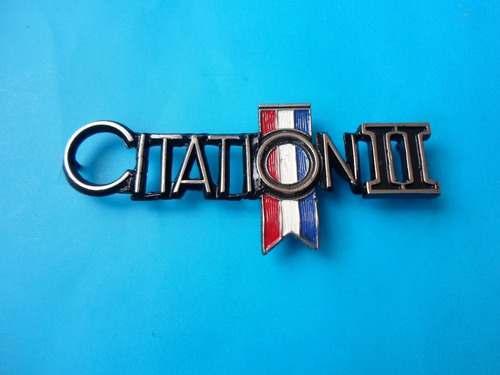 Emblema Citation 2 Chevrolet