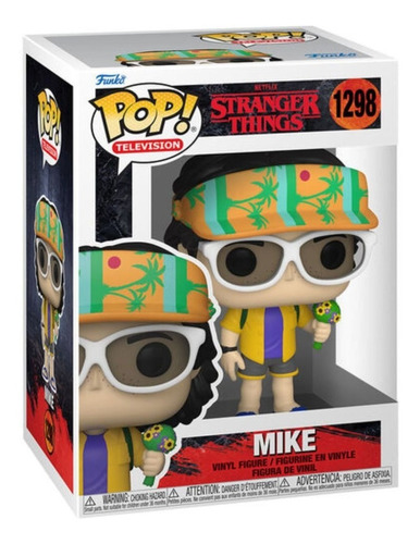 Funko Pop! Tv: Stranger Things 4 - Mike En California #1298