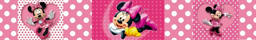 Imagen 4 de 4 de Cenefa Minnie Vinilos Decorativos Hogar Niños 10 Metros