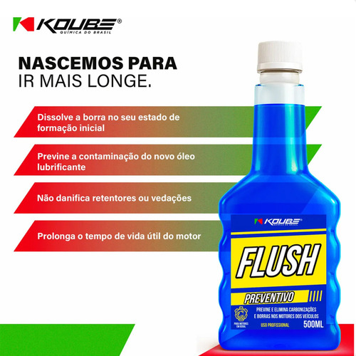 Flush Preventivo Previne Borra Do Motor 500 Ml Koube C/nf