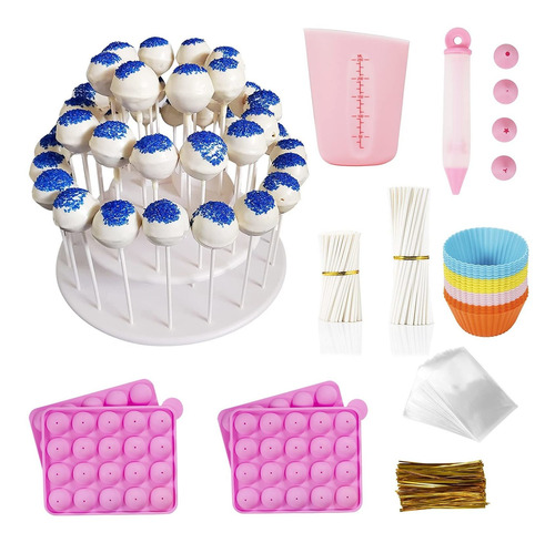 Kit Para Hacer Cake Pop: 632 Piezas De   Para Hornear C...