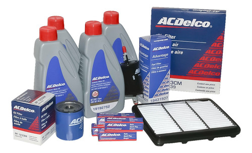 Kit De Afinacion 10w30 Sintetico  Matiz 1.0 2006-2015 Ac