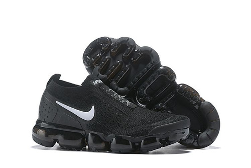 Tenis Nike Vapormax Flyknit Negros Con Blanco Hombre 2018.