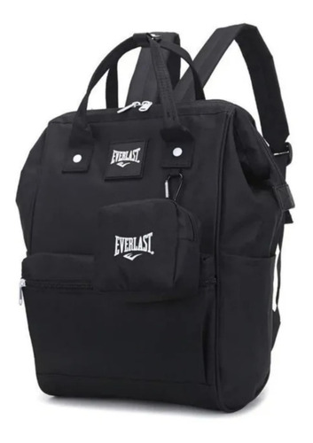 Mochila Cartera Everlast Monedero De Regalo Boca Pez Amplia