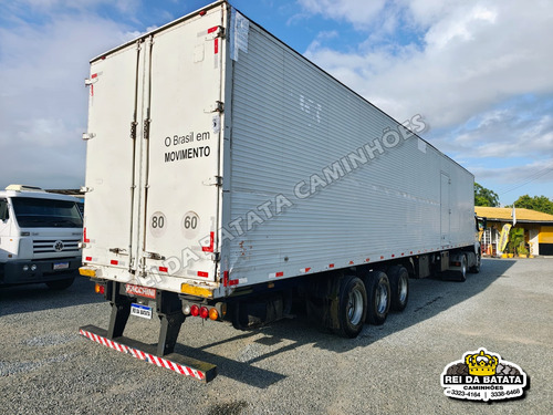 Carreta Semi Reboque Baú Facchini 3 Eixos C/ Pneus 28 Pallet