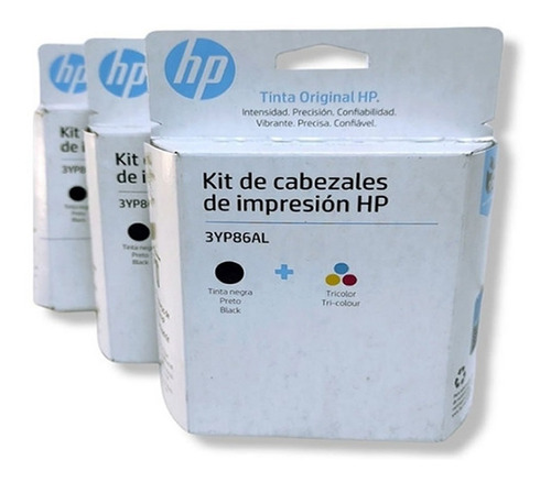 Cabezal Hp Gt 5810 5820 310 315 415 Negro Tricolor Original