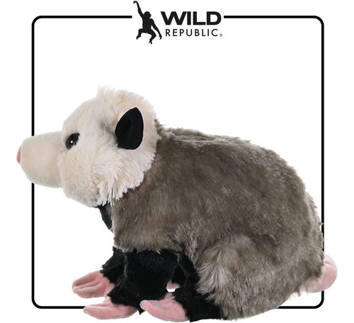 Zarigüeya Tlacuache De Peluche Wild Republic Cuddlekins Real