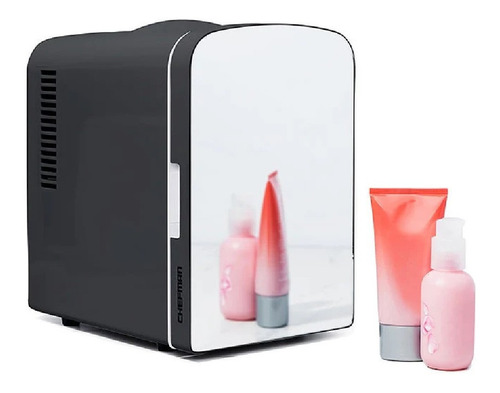 Mini Refrigerador Portatil C/ Espejo Rj48-m-black Chefman