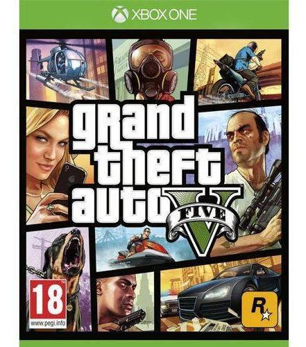 Jogo Grand Theft Auto V Gta Xbox One Mídia Física Lacrado