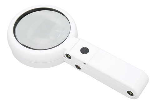Lupa Portátil Con Luz Led, Lupa Plegable