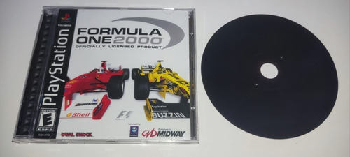 Formula One 2000 Patch Mídia Preta Playstation 1