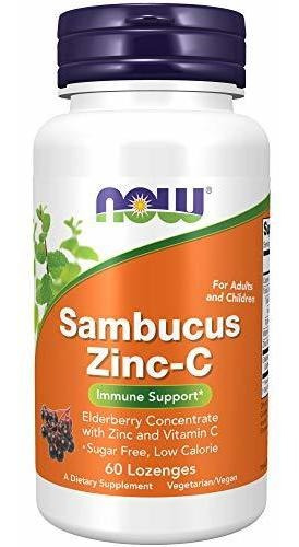 Now Foods Now Supplements, Sambucus Zinc-c Con Concentrado