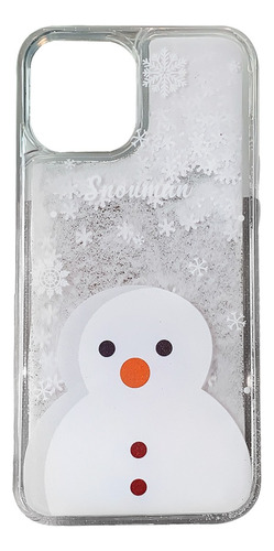 Funda Navideña De Nieve Móvil Compatible Con iPhone