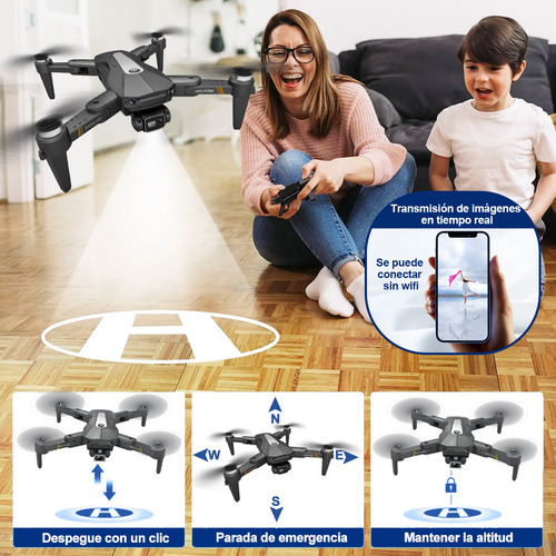 Mini dron profesional Kistorm K80 con control remoto sin escobillas con GPS dual cámara 8K 5GHz y 2 baterías