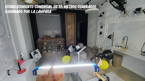 Imagen 4 de 5 de Lámpara De Emergencia Led Compacta Tipo Neón Luz Intensa.