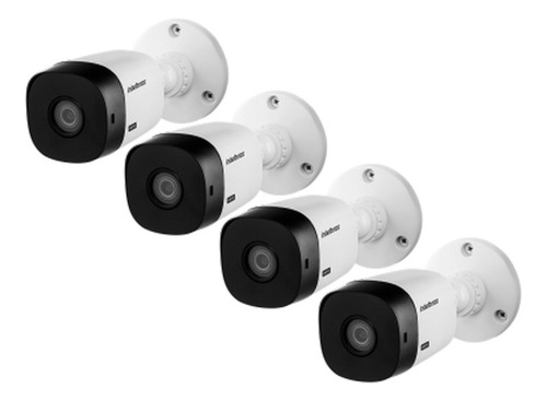 Kit 4 Câmeras Segurança Intelbras Vhl 1120 B 3,6mm Ir 20 M
