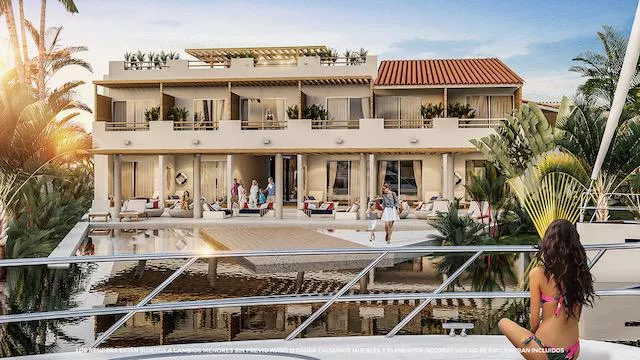 Puerto Aventuras | Financiamiento 5 Años | Magnifico Condo | Estudio - Muelle Privado Y Rooftop | Alberca | Jacuzzi | Lobby