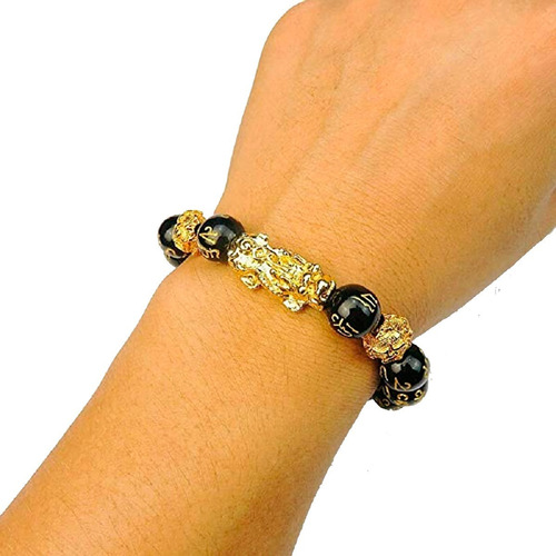 Pulsera Brazalete De Pixiu Feng Shui Suerte Riqueza 1pz Full Diámetro 15 Cm