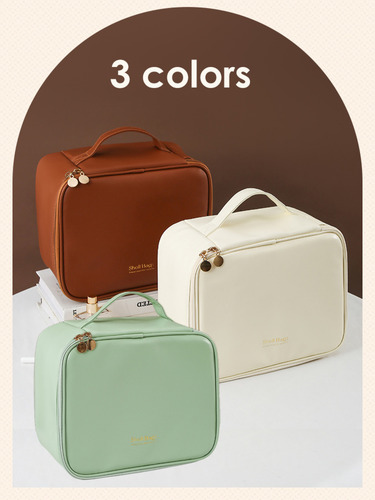 Bolsa Organizadora Con Cremallera Lisa, Multicolor, De Libre