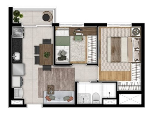 Imagem 27 de 29 de Apartamento À Venda No Bairro Socorro - São Paulo/sp - O-17537-28722