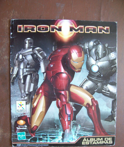 Album De Estampas Iron Mad-con 76 Estampas-ed-salo Telev