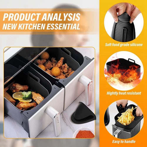 Q Accesorios For Freidora Ninja Dual Air Fryer Jooodeee Xl