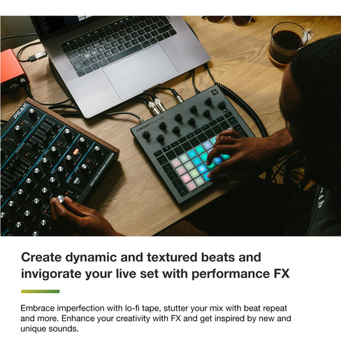 Novation Circuit Rhythm: Sampler Y Groovebox Con Ocho