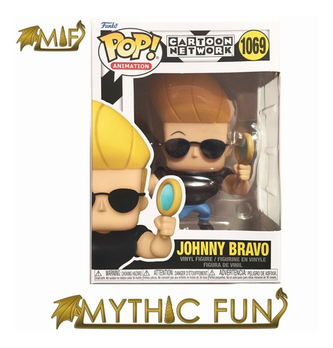 Funko Pop Cartoon Network - Johnny Bravo 1069 (Usado)