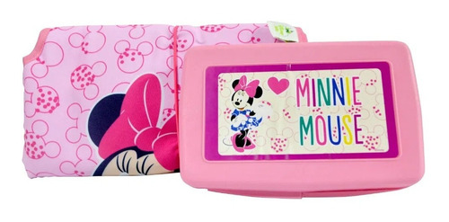 Disney Baby Cambiador Con Estuche Para Toallitas Minnie