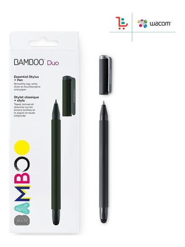 Lapiz Wacom Bamboo Duo 4ta Gen Stylus Cs191k Gray