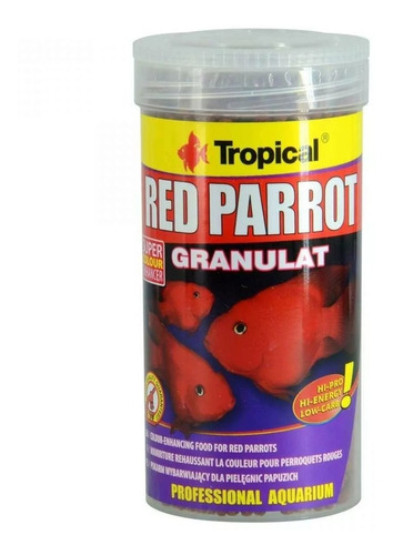 Tropical Red Parrot Granulos 100gr Super Color 