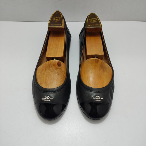 Zapatos Flats En Piel Marca Coach