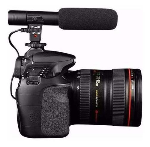 Micrófono direccional profesional para cámaras de videocámara DSLR
