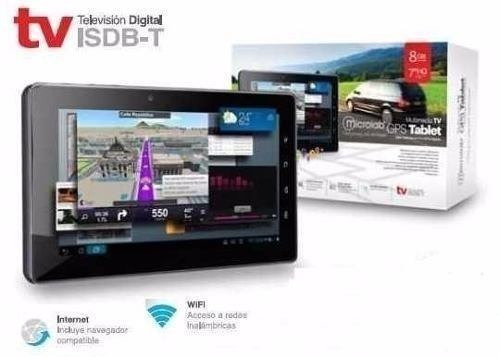 Tablet 7 Wifi + Tv Digital + Gps 7 Satelital + Doble Cámara