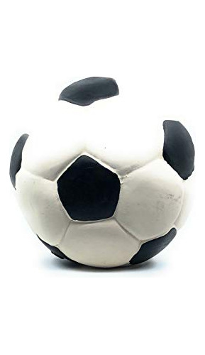 Balón De Fútbol Mediano - Juguete Suave Y Chirriante Para Pe