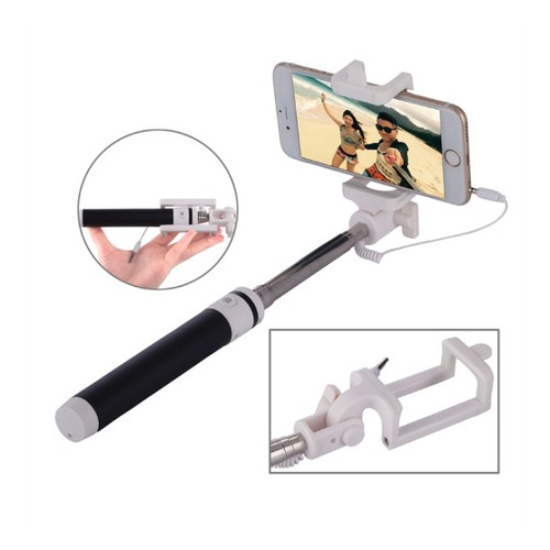 Palo Selfie Stick Con Cable, Extensible Portátil Plegable.