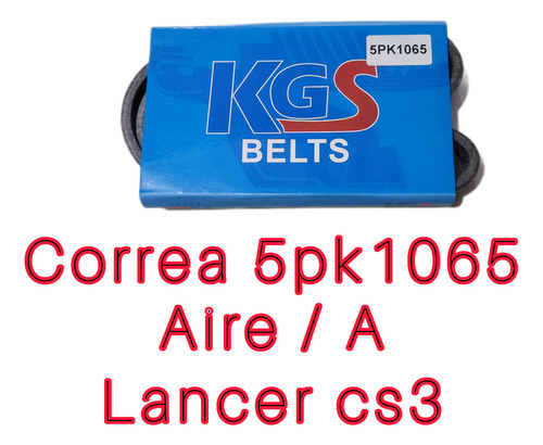 Correa A/a Mitsubishi Lancer Cs3 1.6 5pk1065